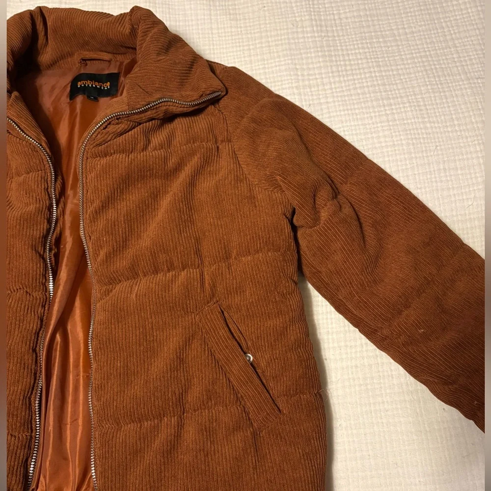 Corduroy Puffer Jacket - Picture 4 of 7